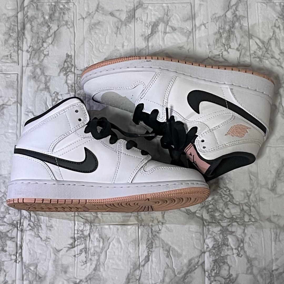 NIKE ナイキ AIR JORDAN1 MID(GS) スニーカー　22.5