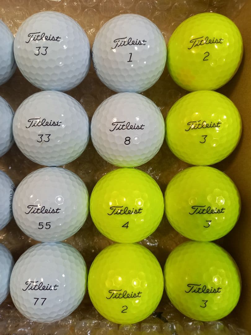 美品タイトリスト ’23～ PRO V1 ロストボール24球