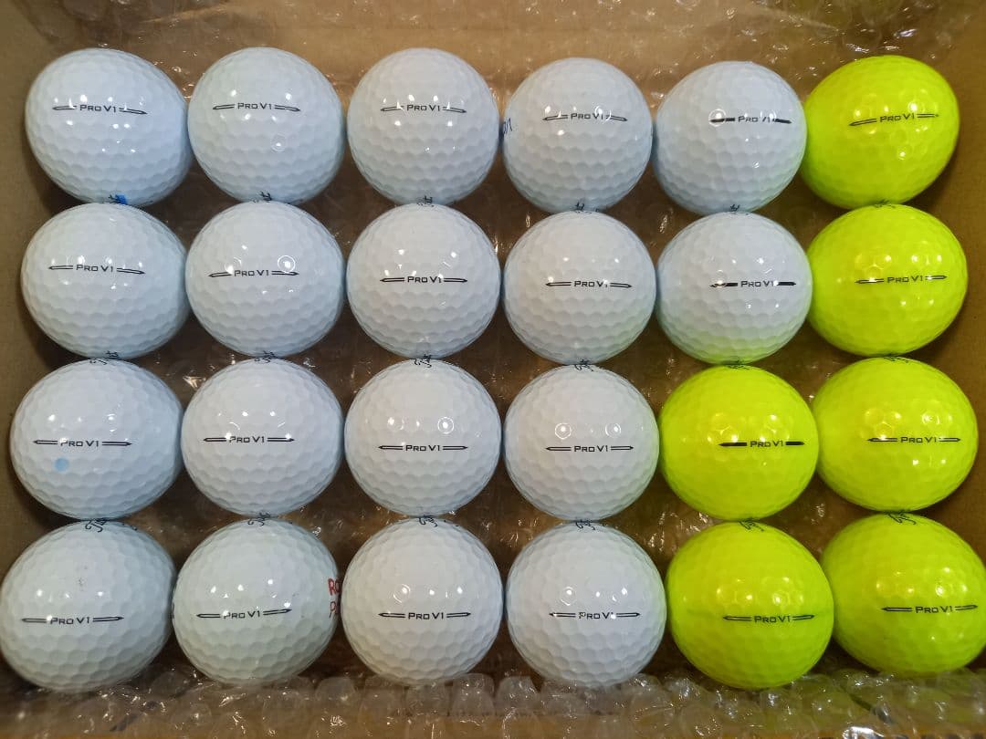 美品タイトリスト ’23～ PRO V1 ロストボール24球