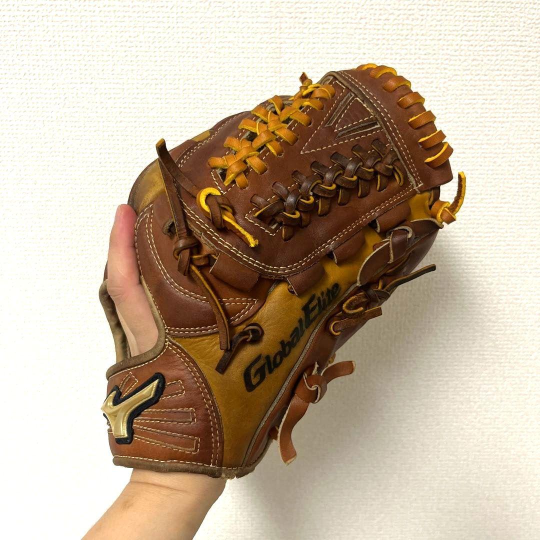 545 ミズノ グローバルエリートOFX 型抜群 軟式 内野手用グローブ