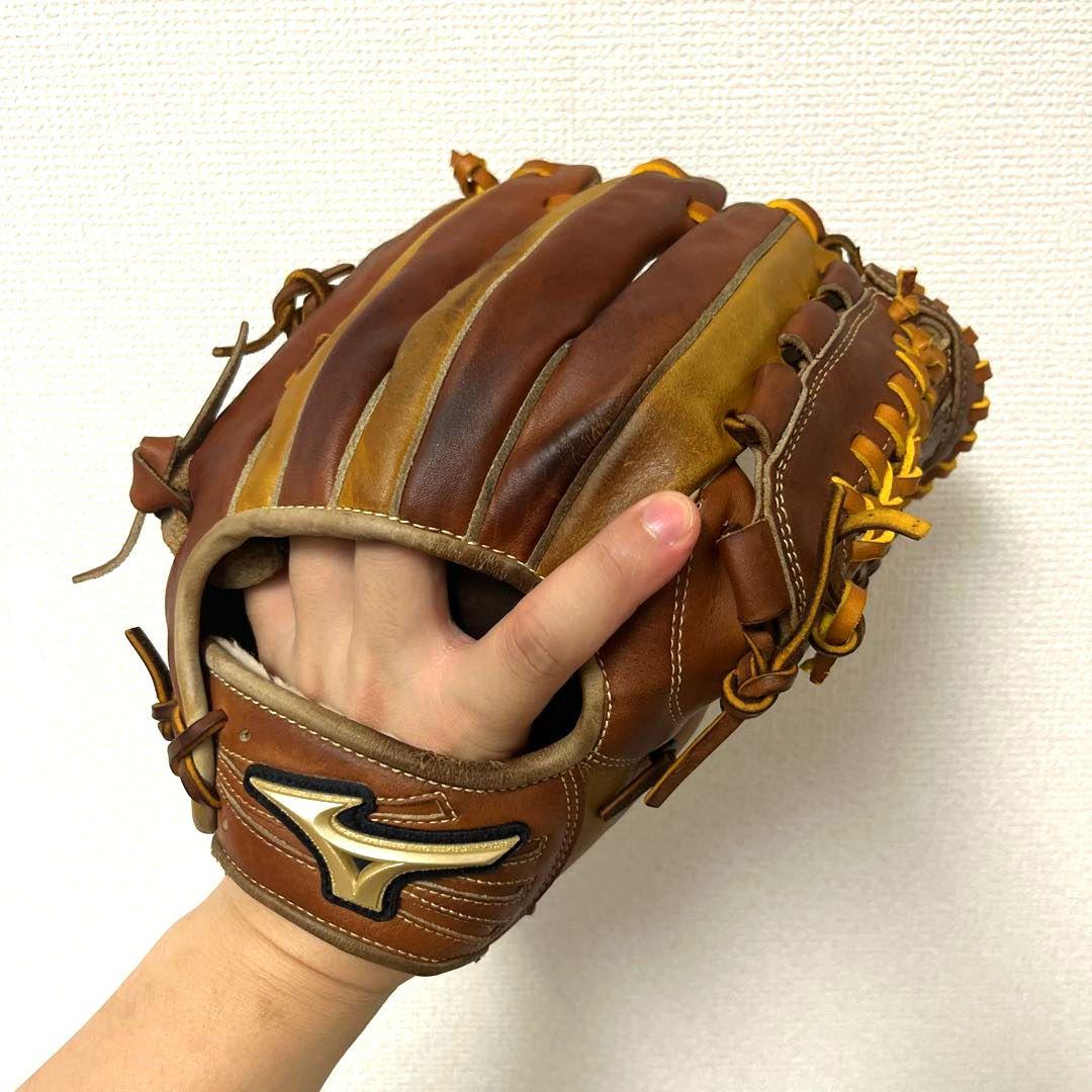 545 ミズノ グローバルエリートOFX 型抜群 軟式 内野手用グローブ