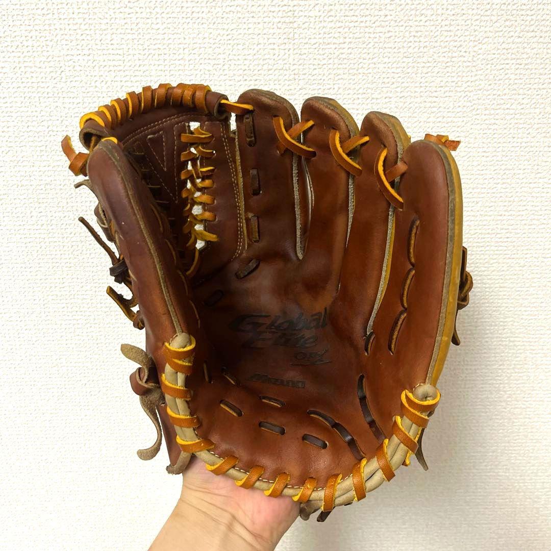 545 ミズノ グローバルエリートOFX 型抜群 軟式 内野手用グローブ
