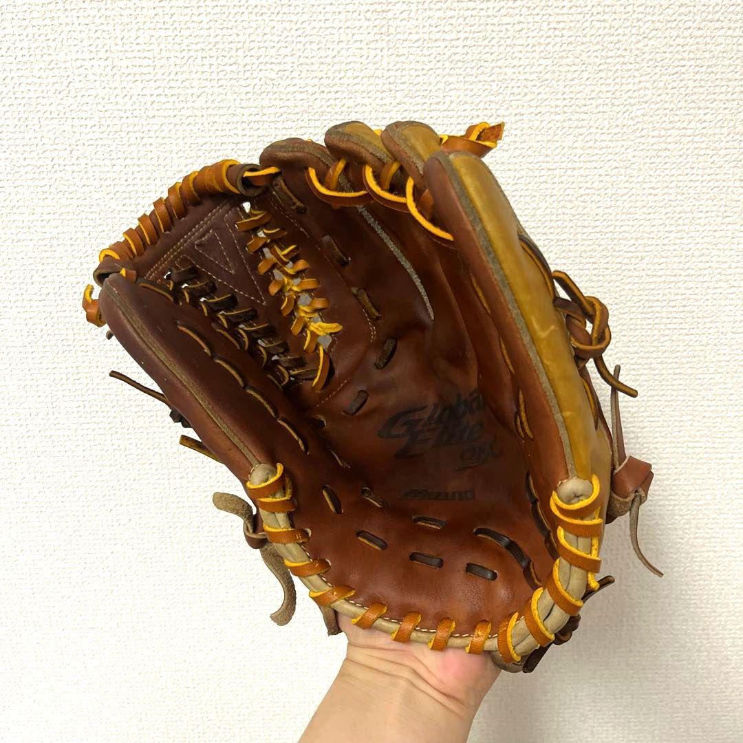 545 ミズノ グローバルエリートOFX 型抜群 軟式 内野手用グローブ