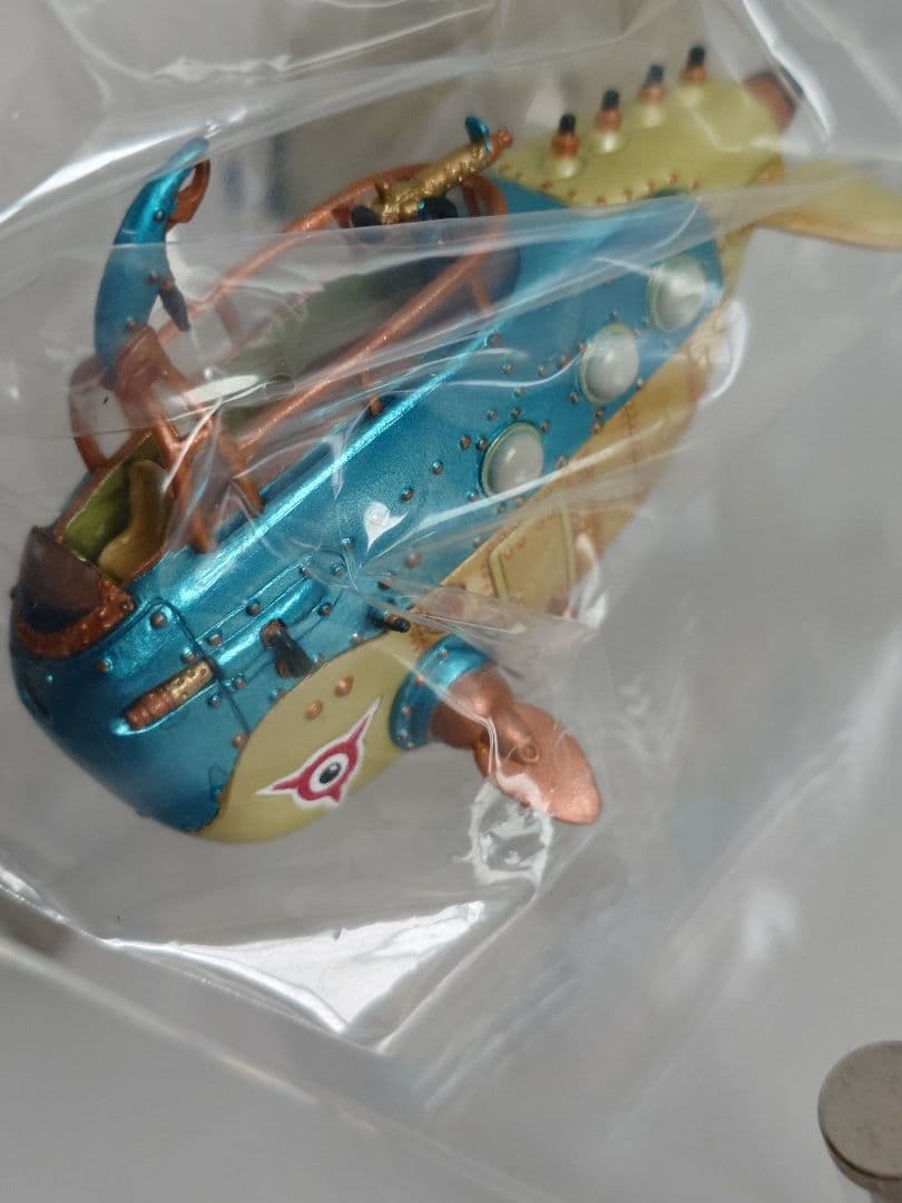 ブルードラゴン オリジナルミニフィギュア 飛行艇 メカット 鳥山明 新品未使用