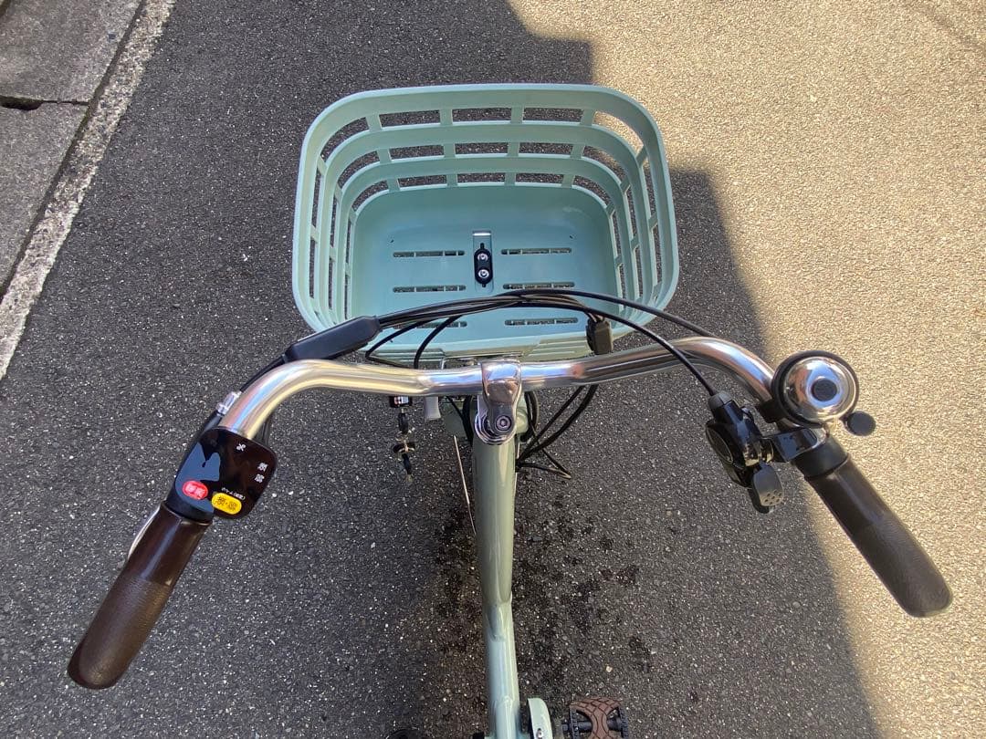 美品 BRIDGESTONE ブリヂストン ラクットワゴン 電動アシスト三輪車