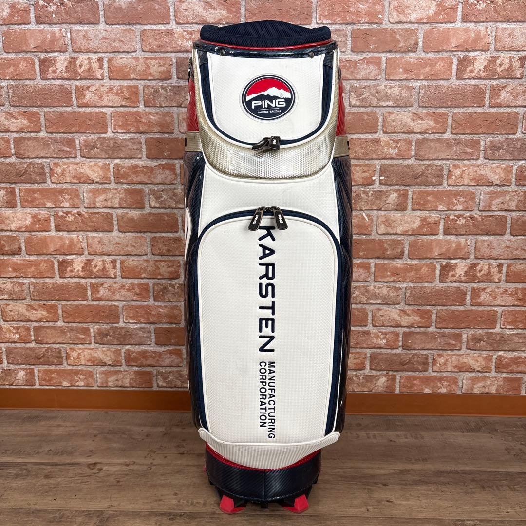 ‼️PING ピン カーステン スタッフバッグ 美品 フード新品‼️