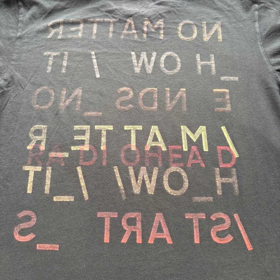 【used】RADIOHEAD Tシャツ 2008 レディオヘッド　Tシャツ S