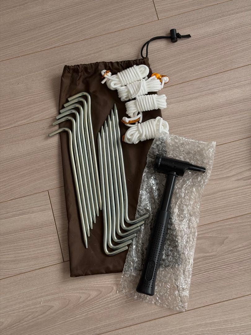 美品 ヴィガス2 Vigas-II テント シート・マットセット