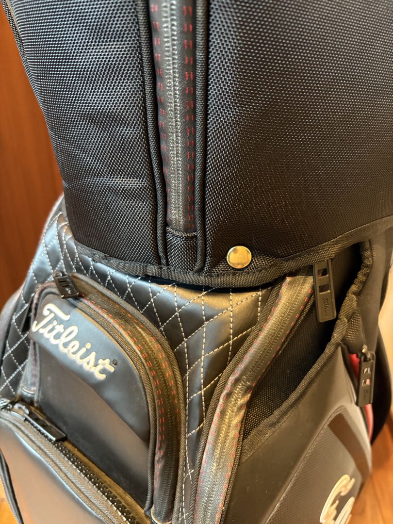キングコングさん専用Titleist キャディバッグブラック/レッドTB9SF9