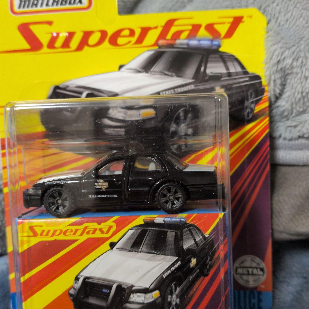 MATCHBOX Superfast フォード・クラウン・ビクトリア・ポリス