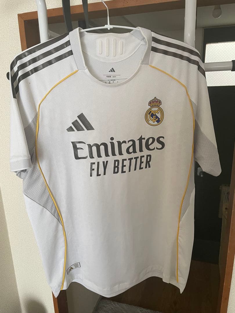 レアル・マドリード ホワイトシャツadidas REAL MADRID25/26