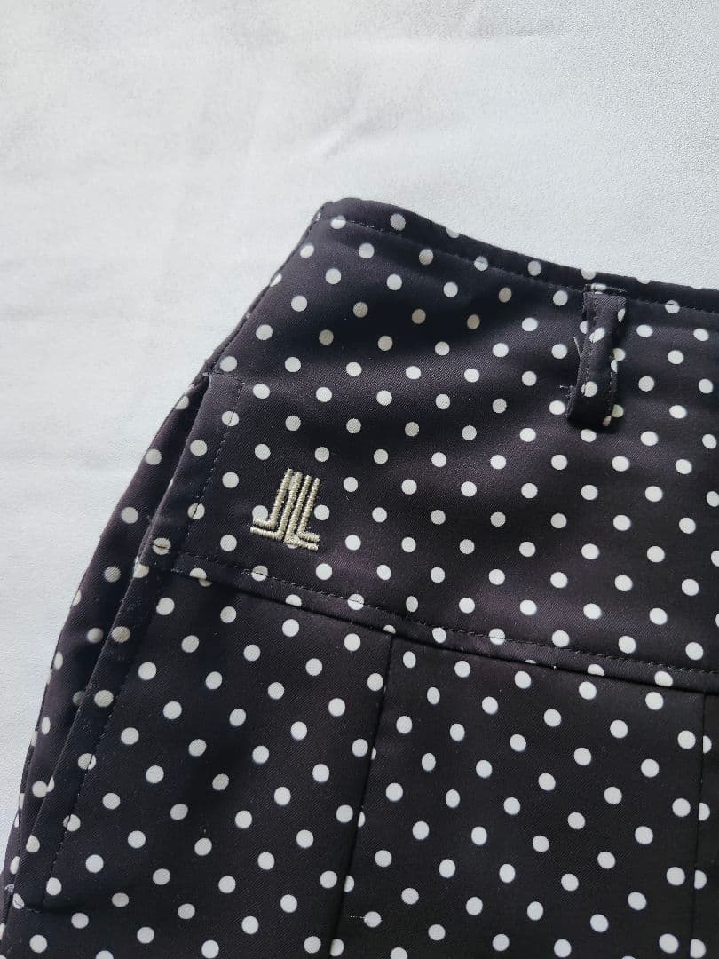 美品　LANVIN SPORT　ランバンゴルフ　ドット　スカート