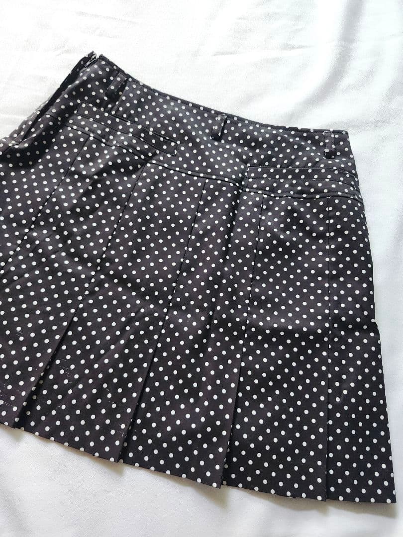 美品　LANVIN SPORT　ランバンゴルフ　ドット　スカート