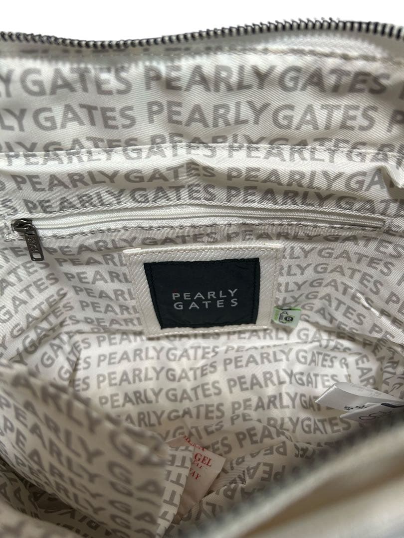新品 PEARLY GATES パーリーゲイツ プーさん カートバッグ ホワイト