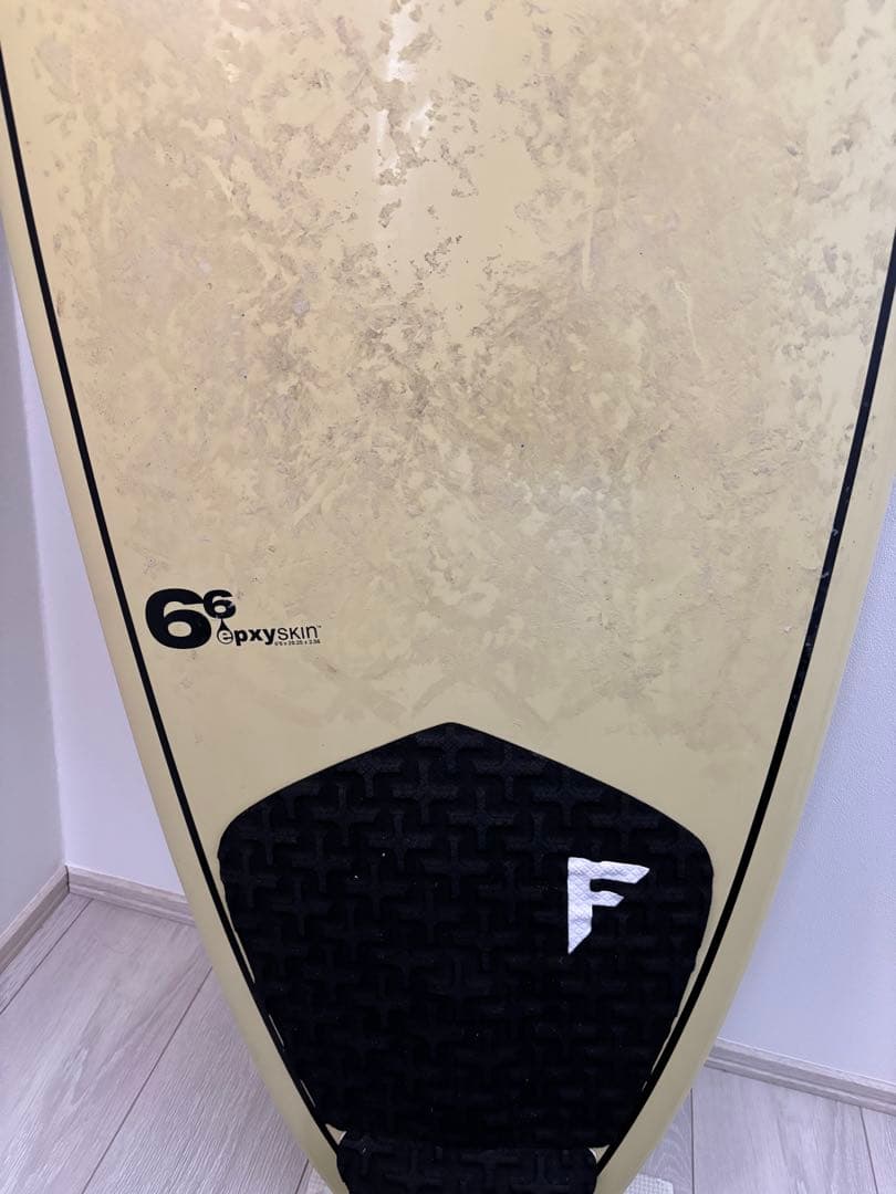 【美品】サンタクルーズ サーフボード 6'6 Epoxy Skin ファンボード