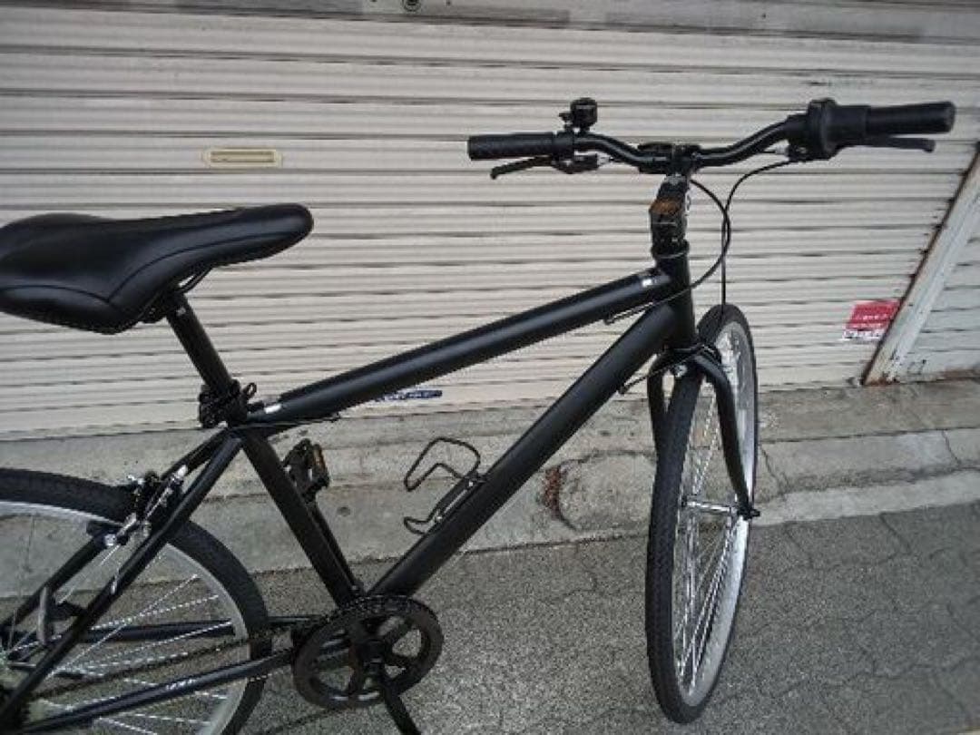 美品☆26吋 シティクロスバイク 6speed/ブラック