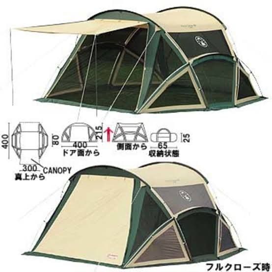Coleman タフワイドドーム300EX2 パラタープDX他フルセット