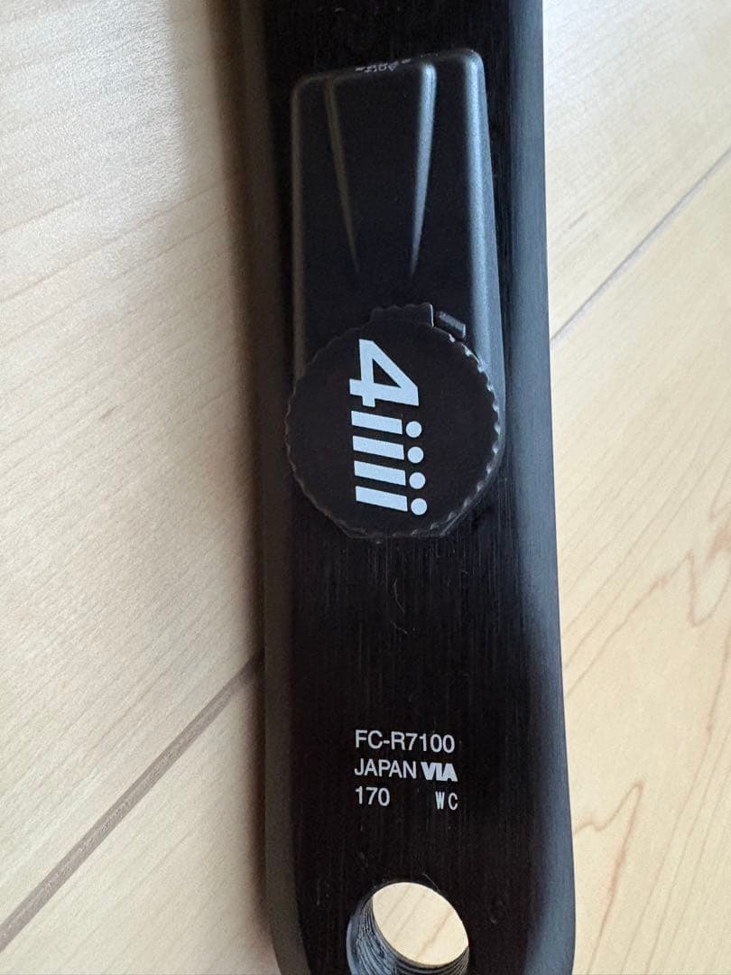 Shimano 105 FC-R7100 4iiiパワーメーター170mm