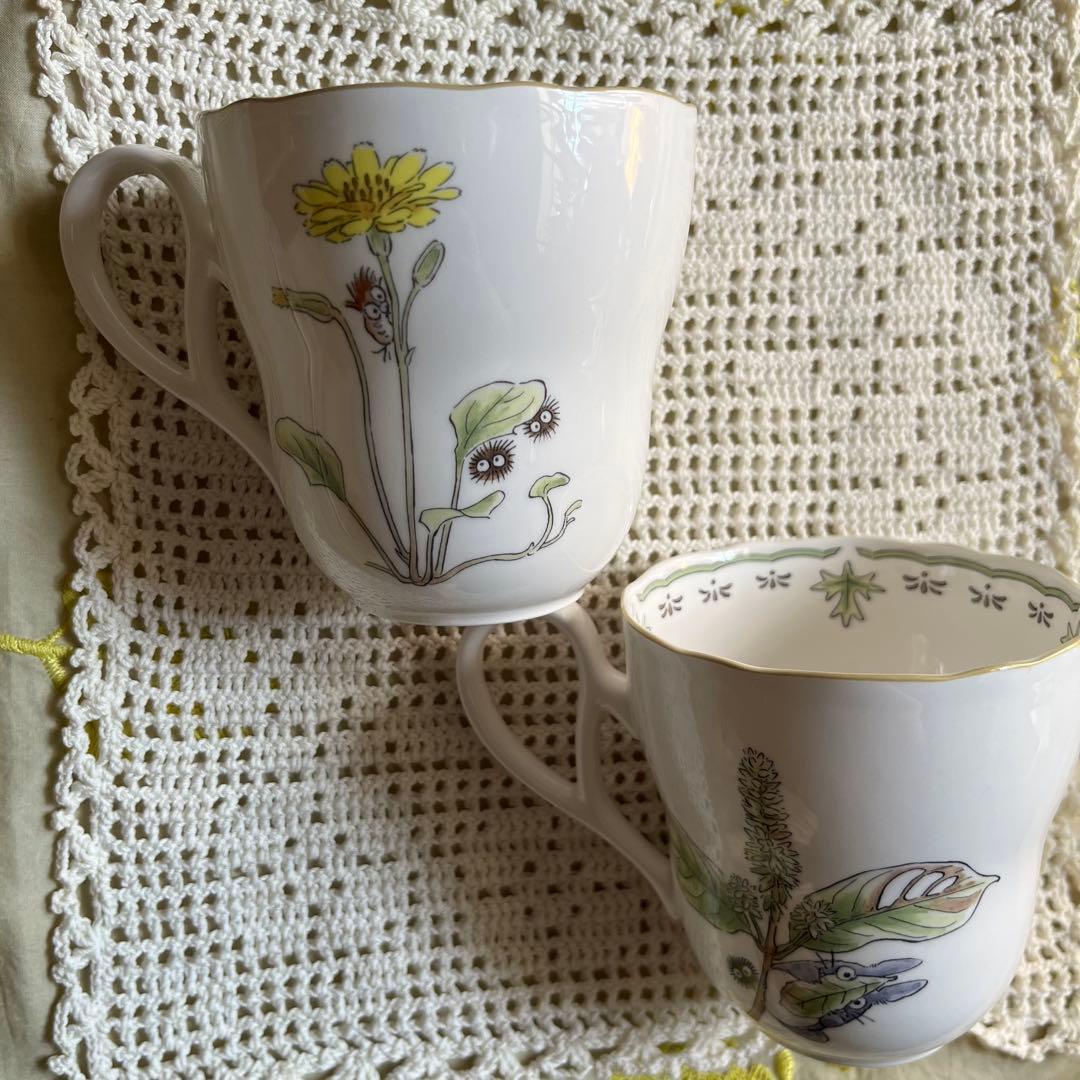 Noritake となりのトトロ　モーニングペアセット　マグカップ&プレート