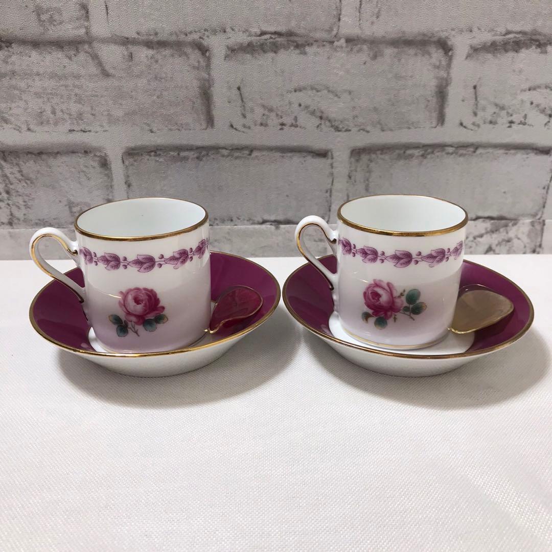 リチャードジノリ カップ&ソーサー ディナープレート2客セット