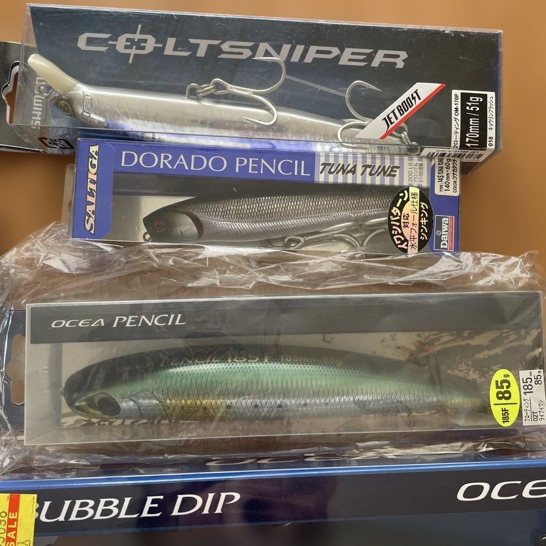 釣り用ルアーセット 多様な種類