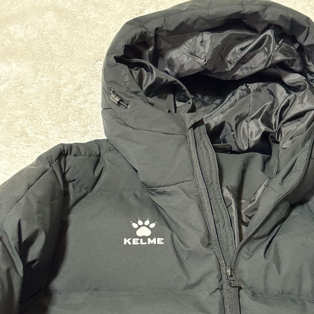 ★セール品★KELME ケルメ フード付き ロングダウンコート ベンチコート M
