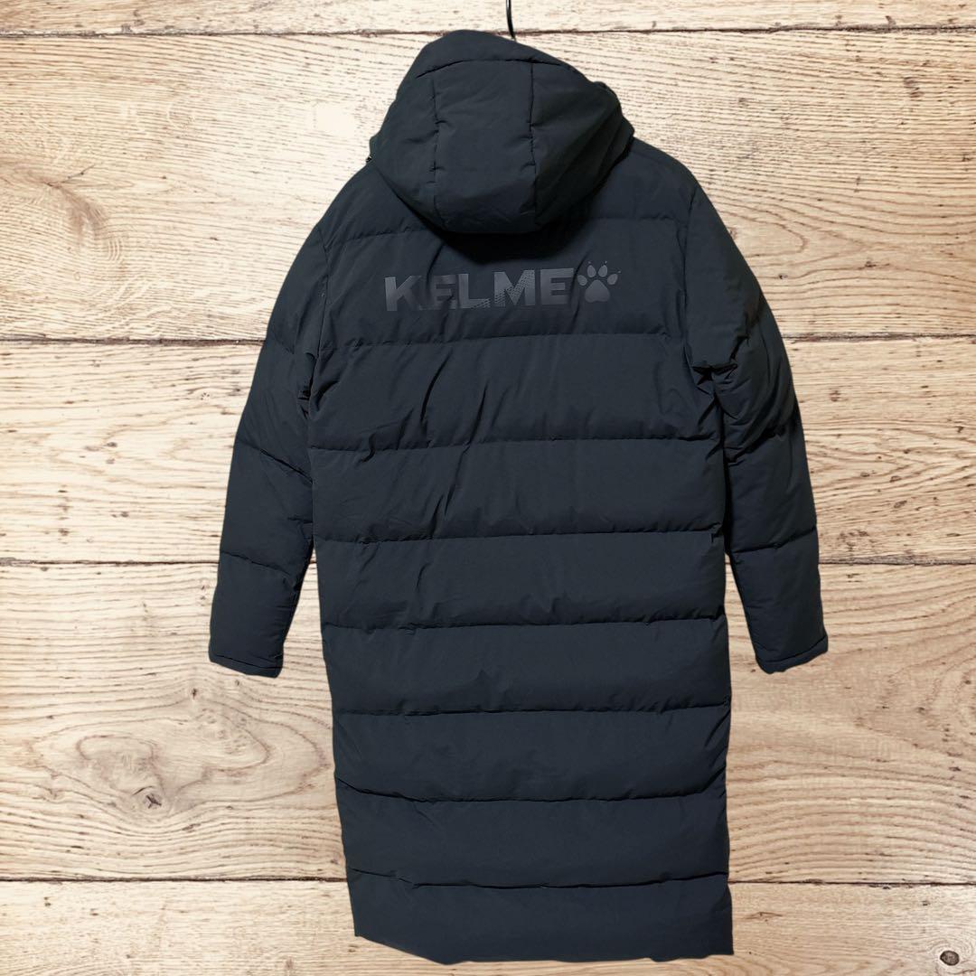 ★セール品★KELME ケルメ フード付き ロングダウンコート ベンチコート M