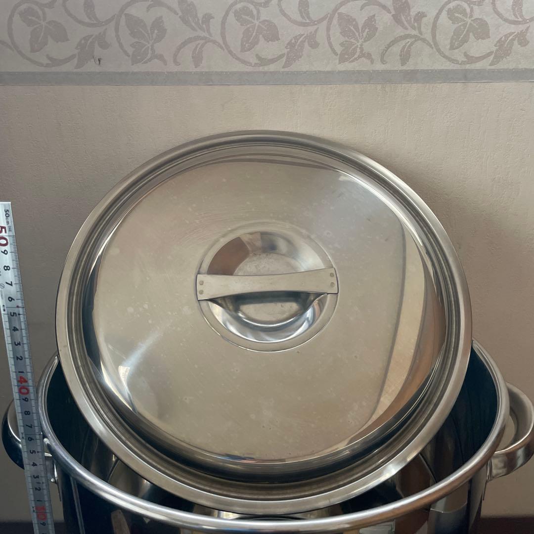 ステンレス製 寸胴鍋 大容量 36cm 高さ36cm