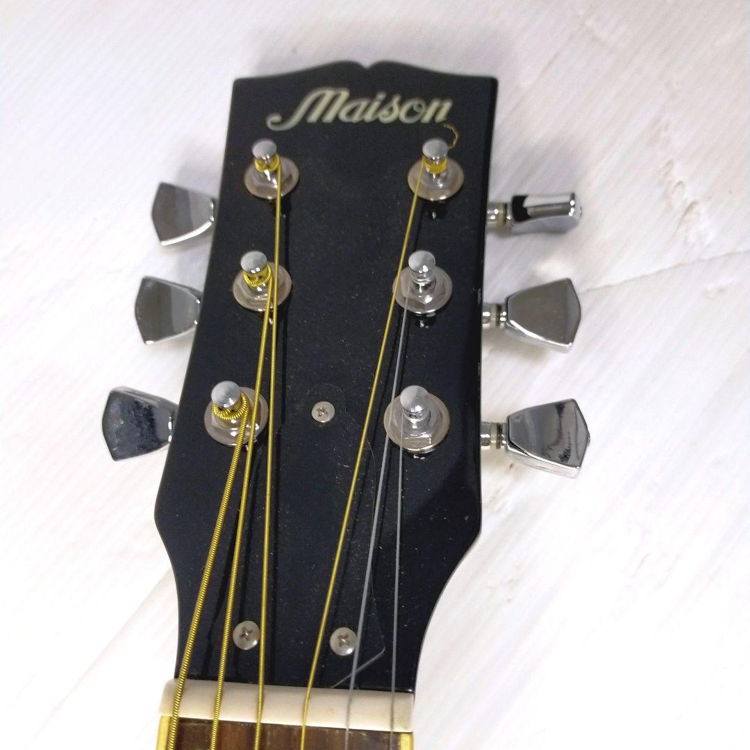 【24H以内発送】Maison アコギ H-22/BK ハミングバード風 黒