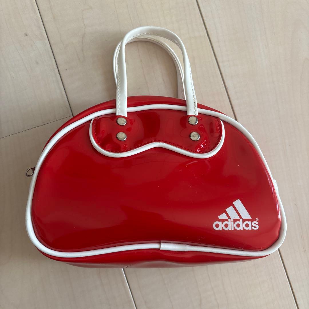アディダスエナメル ミニボストン バッグ JFA 2種類