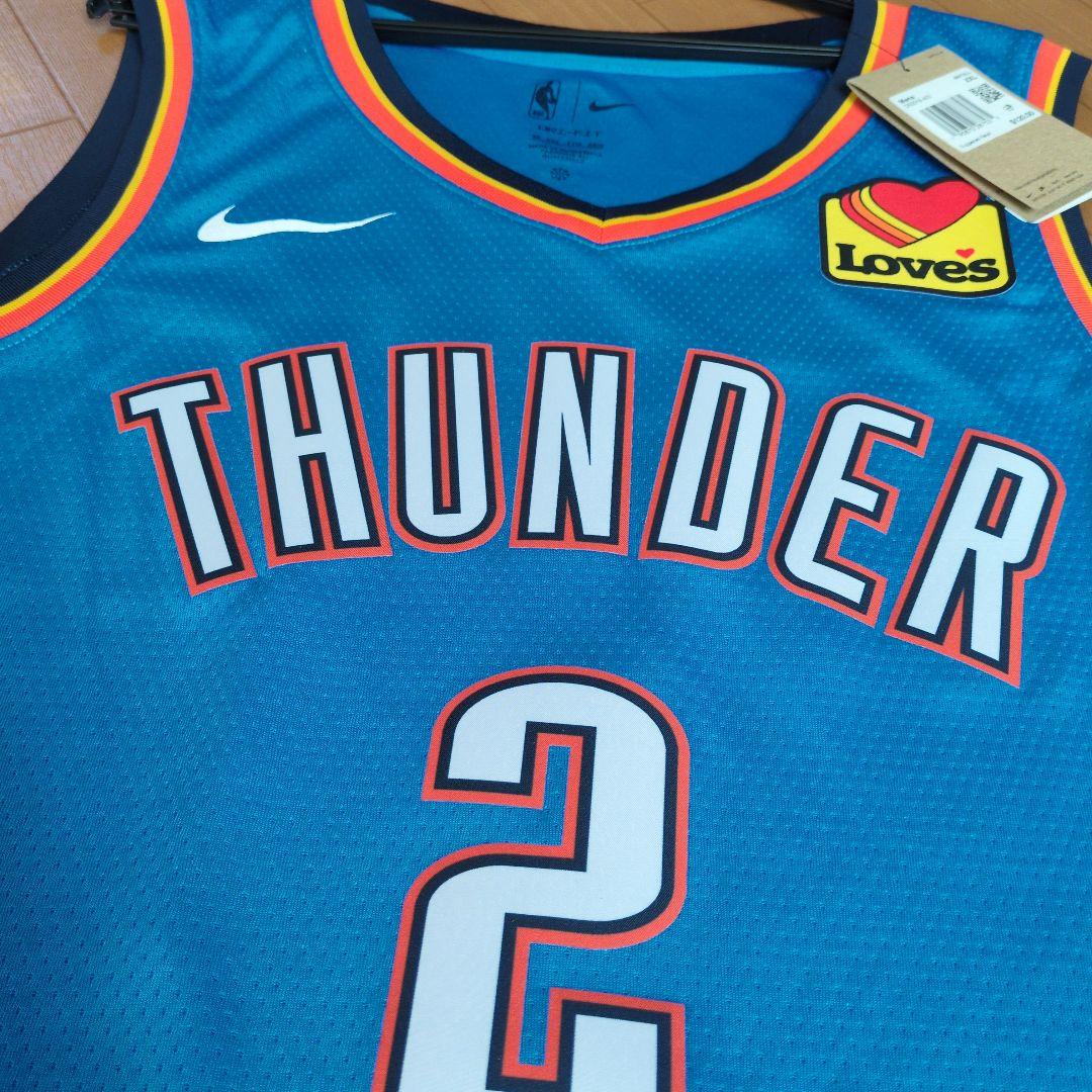 新品タグ付きシェイ・ギルジャス＝アレクサンダー　OKC ユニフォーム