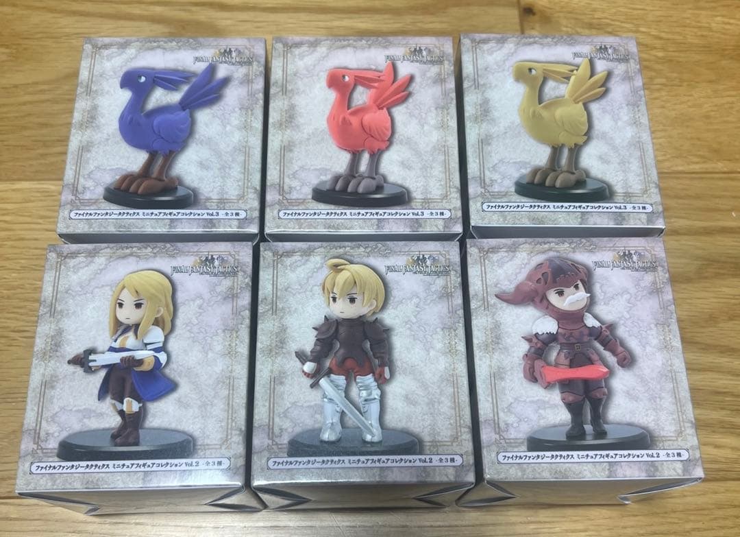 ファイナルファンタジー タクティクス ミニフィギュア　vol.2 vol.3