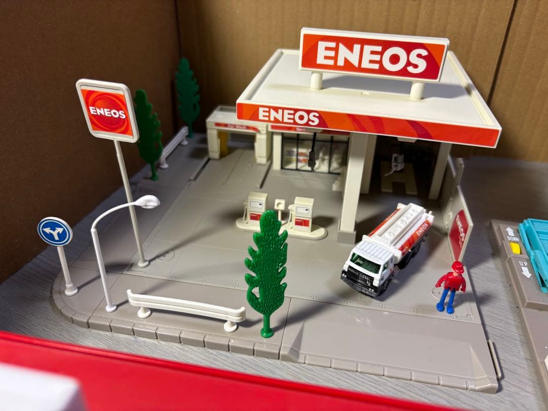 d*3様 まとめ売り！トミカタウン ENEOS 郵便局　駐車場　セット