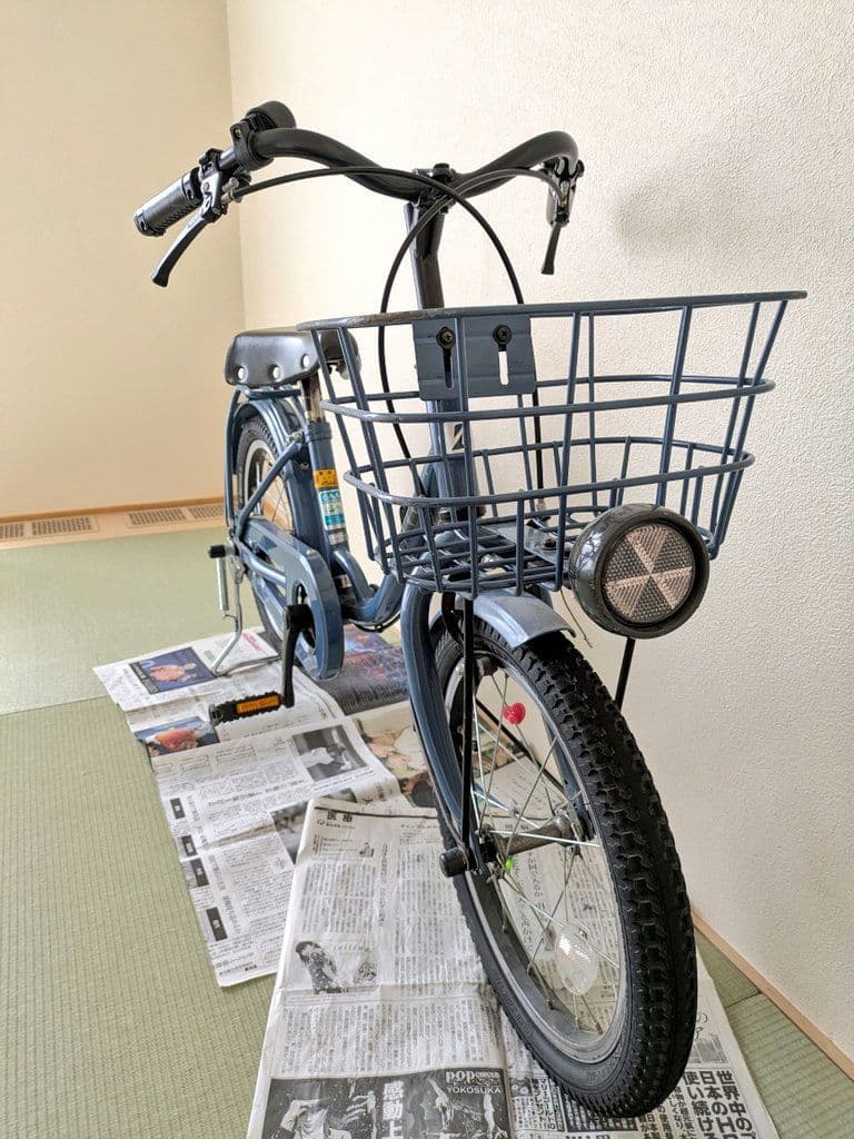 【直接お取り引き】bikke　16インチ　ネイビーグレー　子ども用自転車
