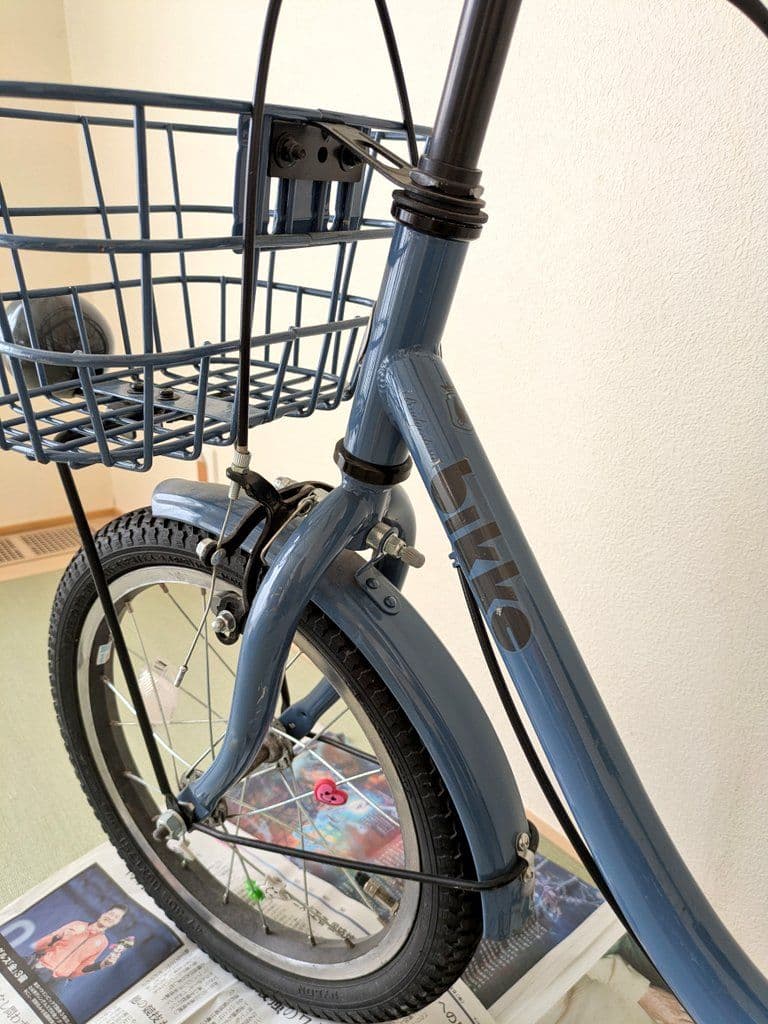 【直接お取り引き】bikke　16インチ　ネイビーグレー　子ども用自転車