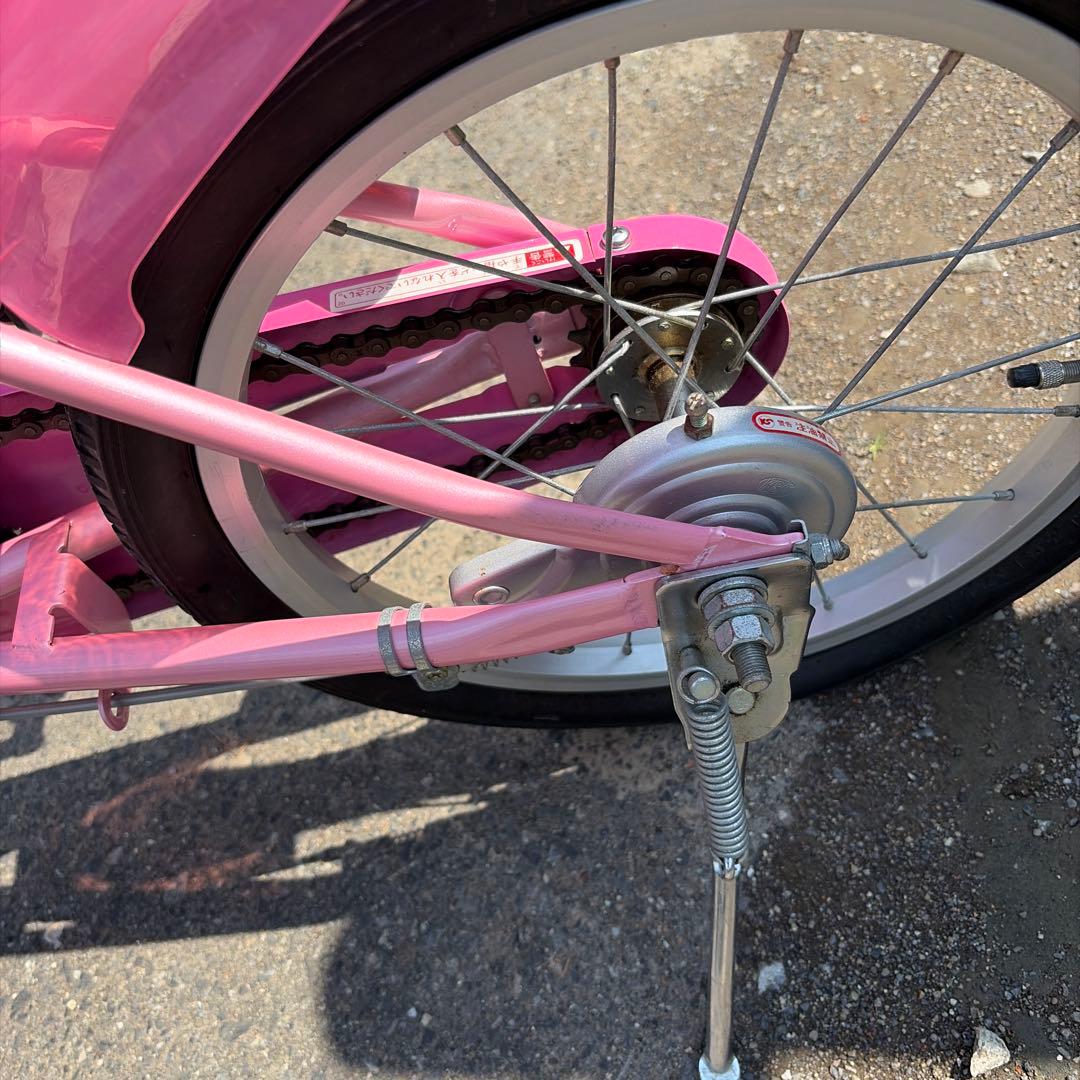 子供用自転車　キッズ　ミニーマウス　ディズニー　ピンク