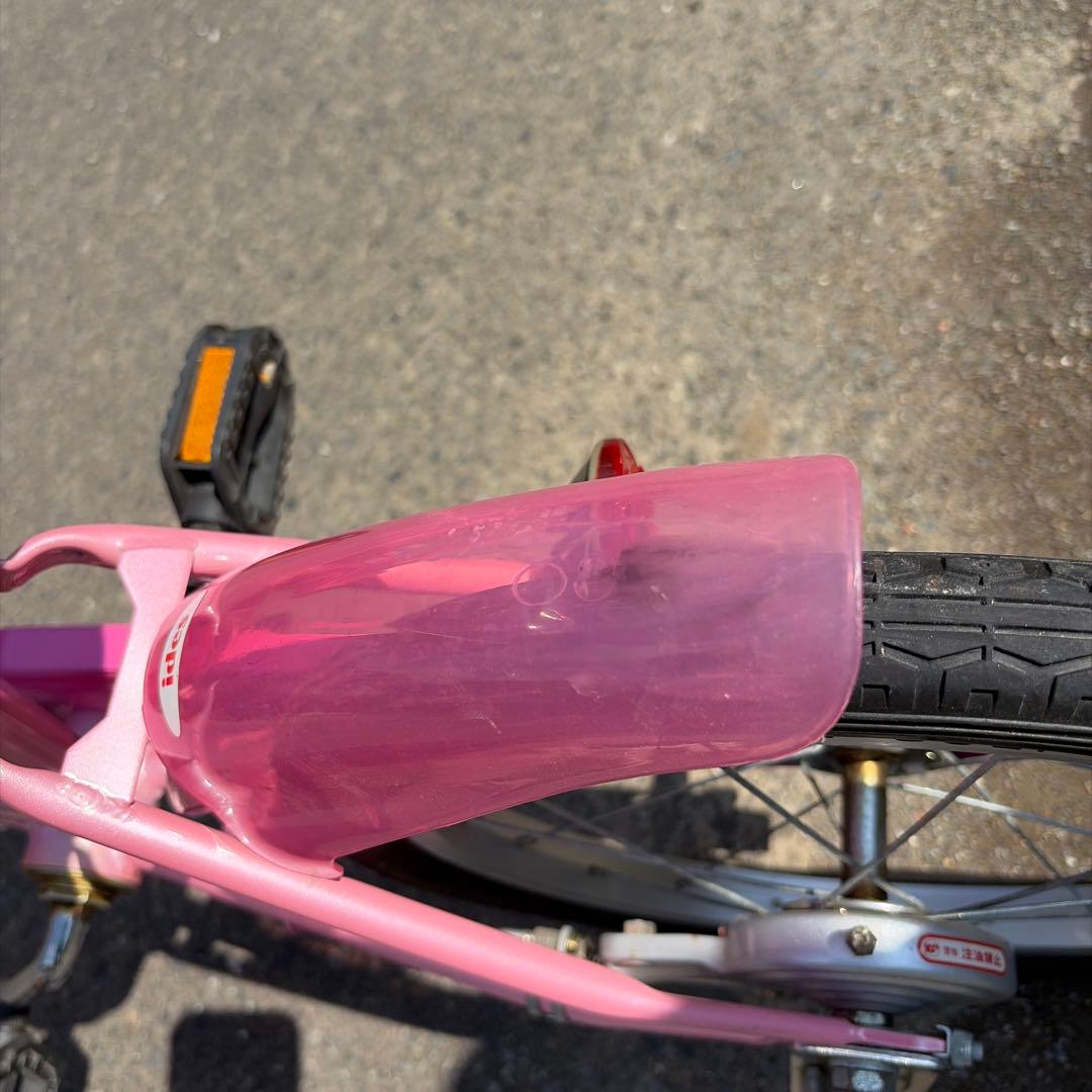 子供用自転車　キッズ　ミニーマウス　ディズニー　ピンク