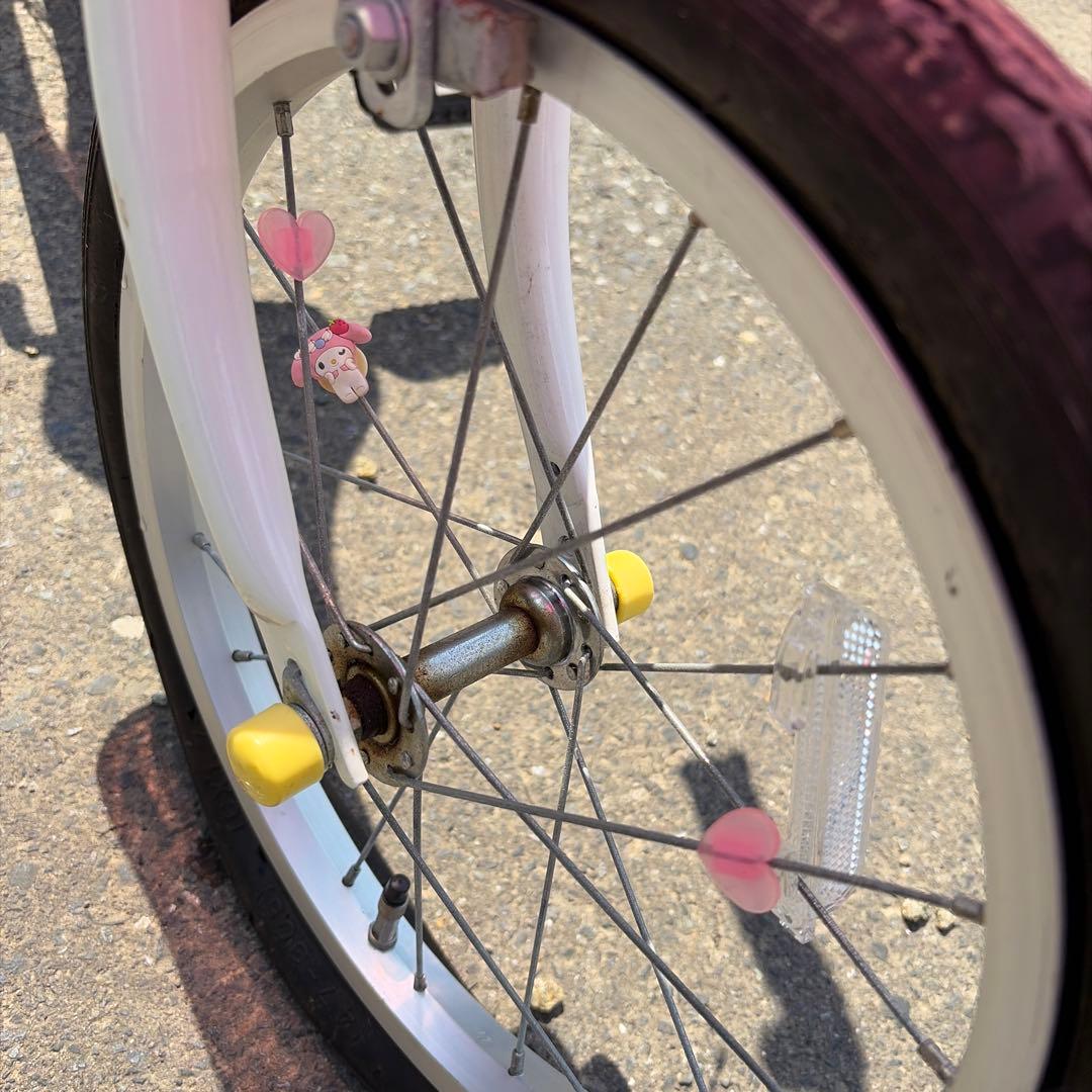 子供用自転車　キッズ　ミニーマウス　ディズニー　ピンク