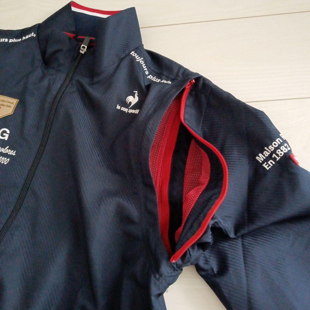 le coq sportif GOLF 2wayブルゾン メンズ Mサイズ 紺