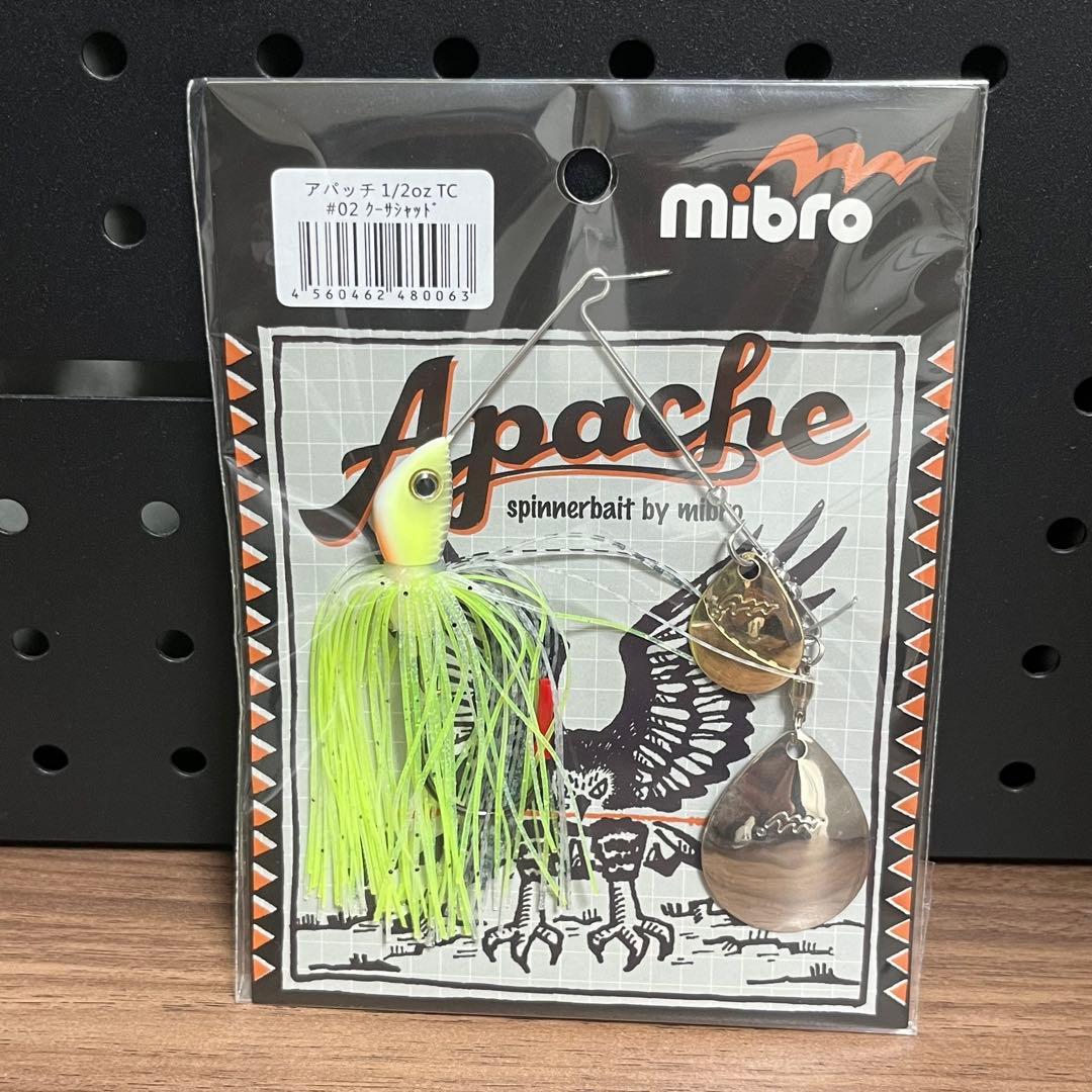 mibro Apache スピナーベイト 1/2oz ダブルコロラド　2点セット