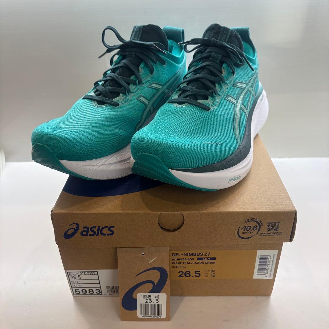 アシックス ASICS GEL-NIMBUS 27 (26.5cm)