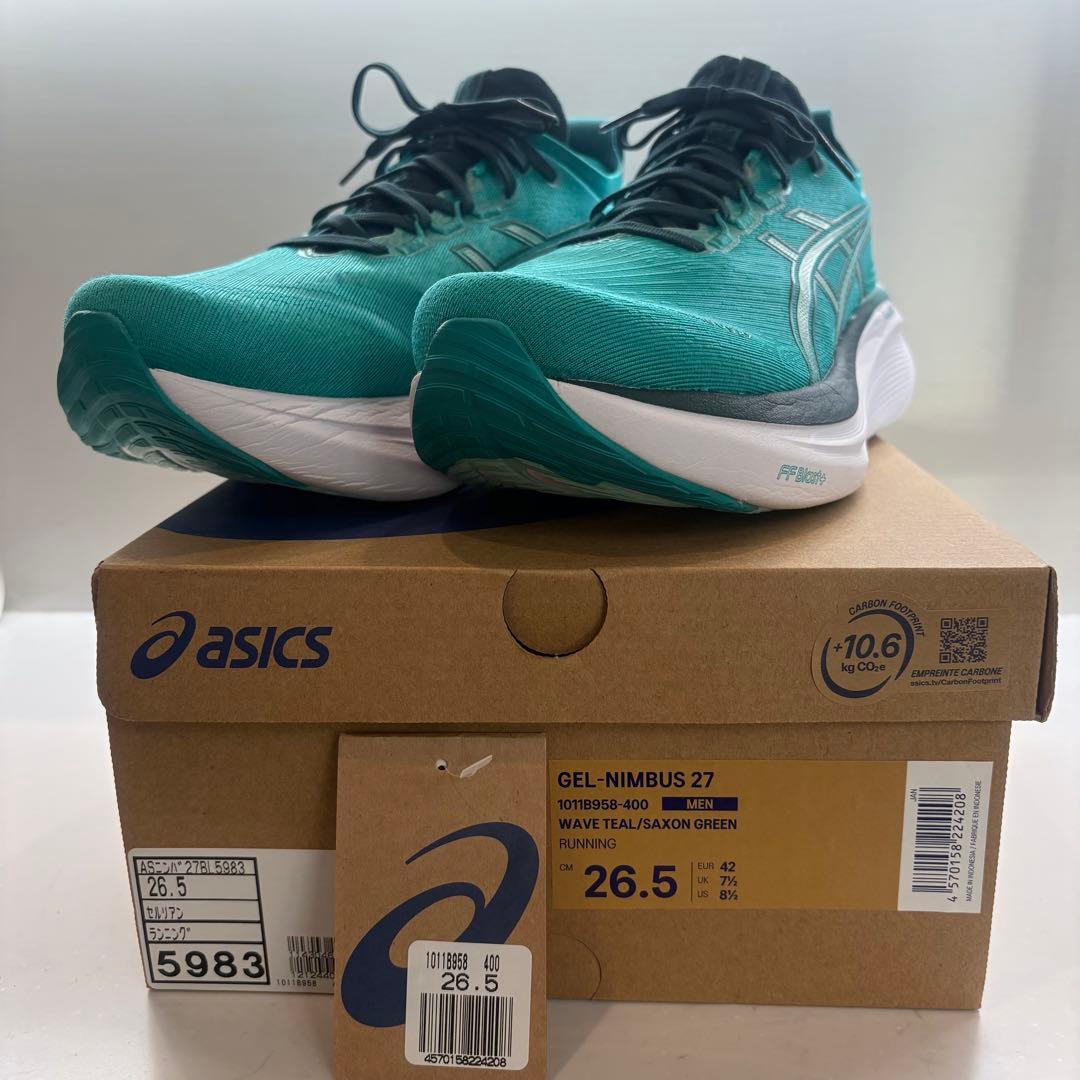 アシックス ASICS GEL-NIMBUS 27 (26.5cm)