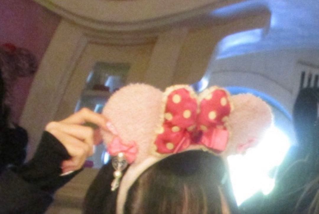 ミニー イヤリング ピンク カチューシャ ディズニー
