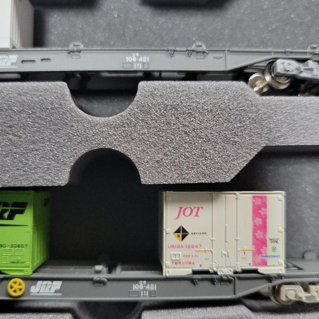 KATO・TOMIX混合 コキ106 コンテナ付き6両セット