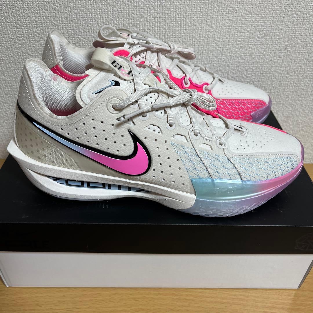 新品 AIR ZOOM G.T. CUT3 PINK BLAST 25.5cm
