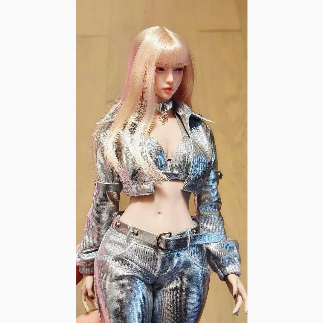 T10 1/6スケール ハンドメイド 1/6女性素体用の服セット 画像2が商品