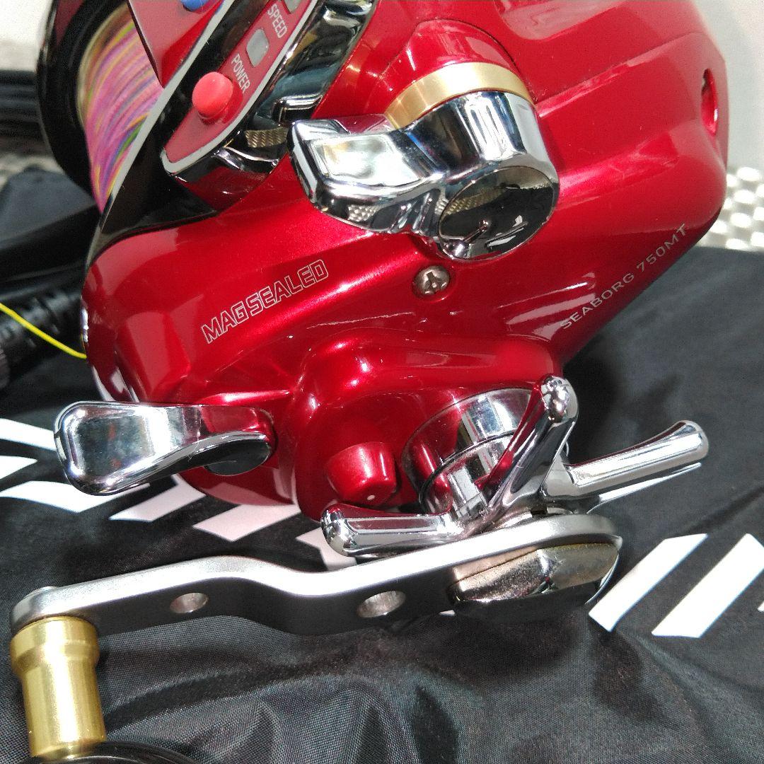 Daiwa　14SEABORG 750MT　使用距離5.3km 使用時間12H