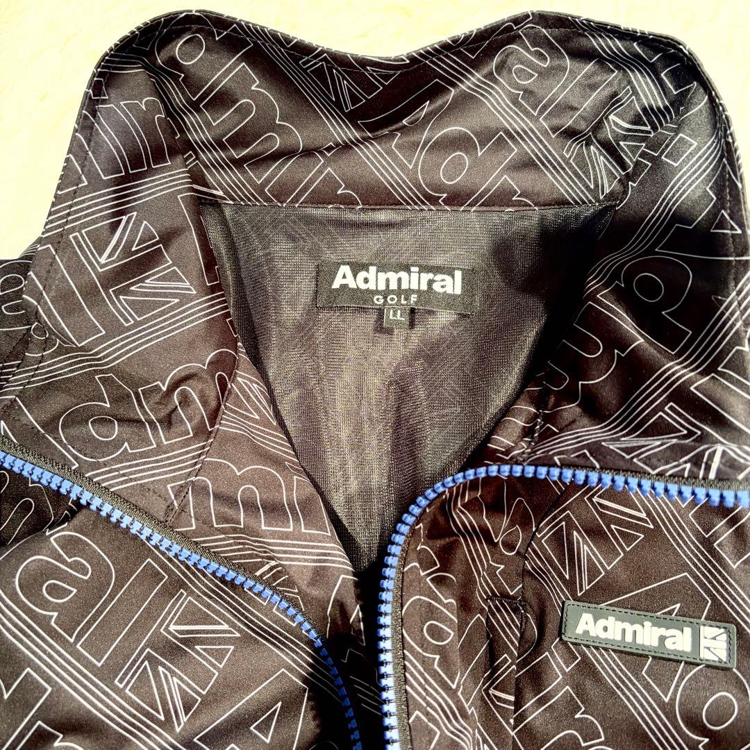 新品 Admiral アドミラル フルジップゴルフジャケット LLサイズ