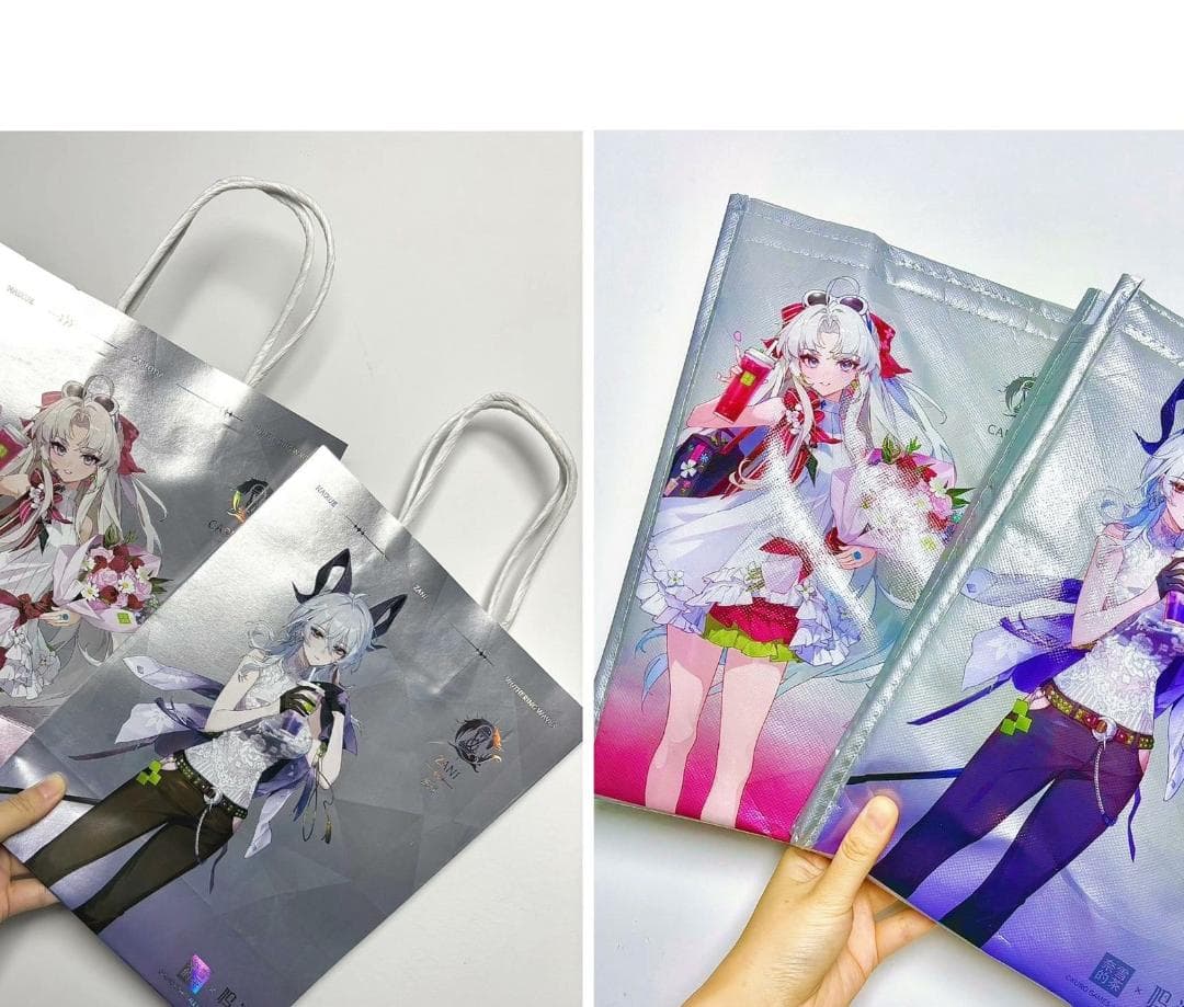 鳴潮 奈雪の茶コラボ カルロッタ ザンニー アブ 中国公式限定グッズセット