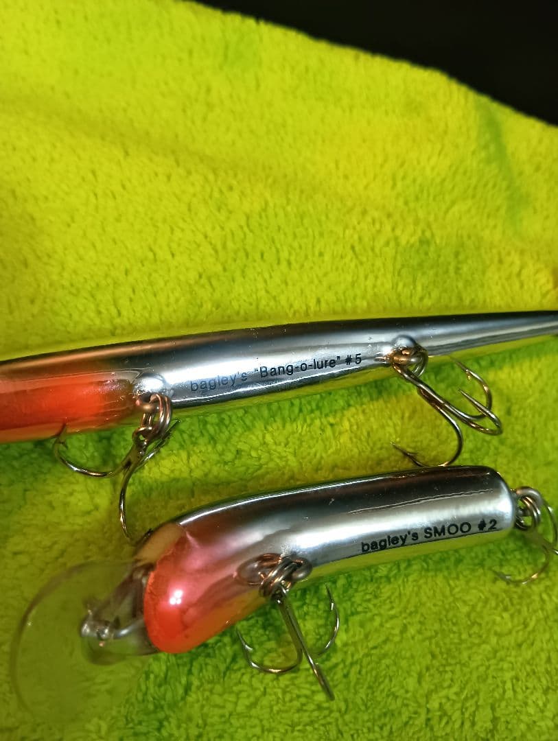 スピナーテールバングオー5 (美品) ＆ スムー (新品、未使用)　バグリー